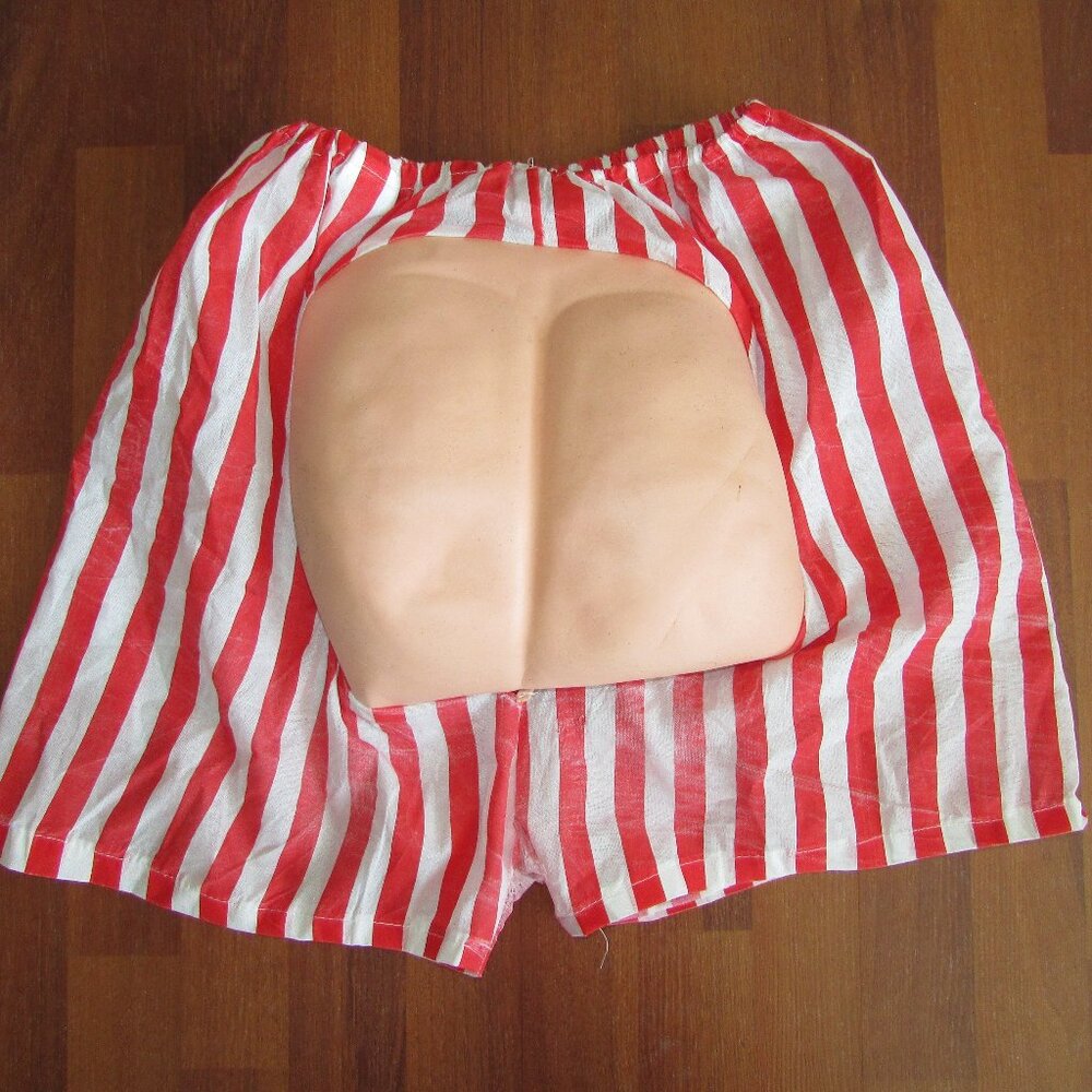 Gimmick Bare Butt Shorts Joke Costume